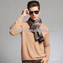 warm and attractive winter cashmere scarf for men